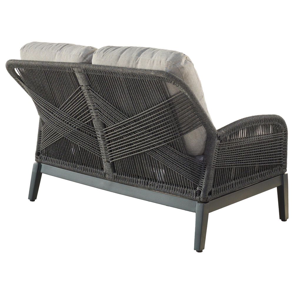 GatherCraft Cyrus Patio Loveseat in Mystic Taupe, , large