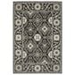 Oriental Weavers Raylan Oriental 6"7" x 9"6" Black Area Rug, , large