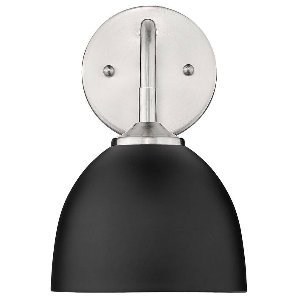 Golden Lighting Zoey 1-Light Wall Sconce in Pewter, , large