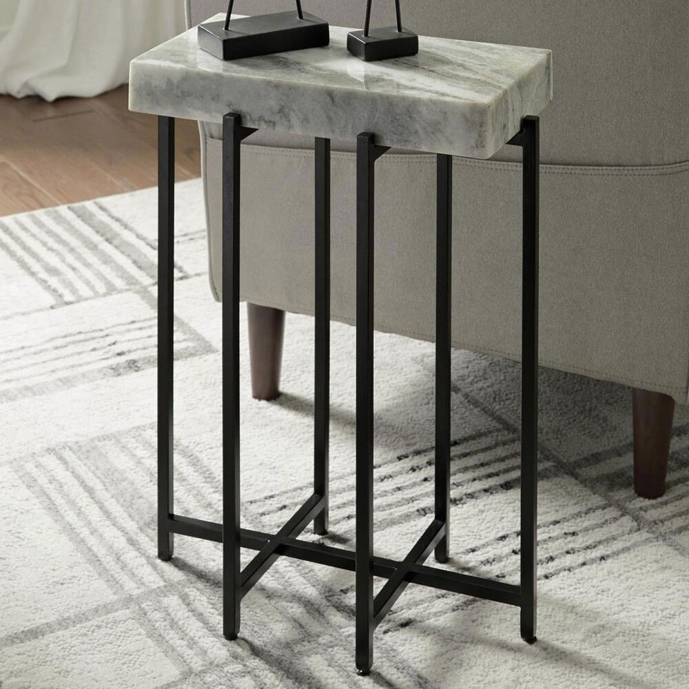 Martin Svensson Home View Point End Table in Grey, White and Black, , large