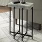 Martin Svensson Home View Point End Table in Grey, White and Black, , large
