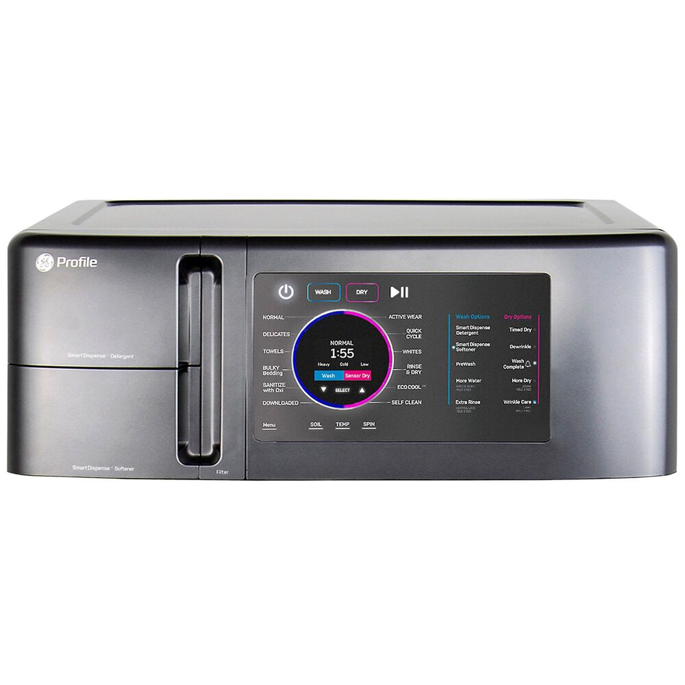 GE Profile 4.8 Cu. Ft. Ultra Fast Combo Washer/Dryer with Heat Pump In Slate, , large
