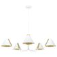 Hunter Grove Isle 5-Light Chandelier in Matte White, , large