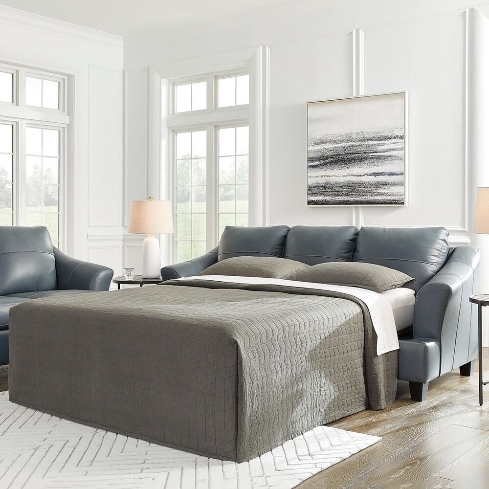 Ashley Genoa Queen Sofa Sleeper in Steel, , large