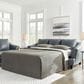 Ashley Genoa Queen Sofa Sleeper in Steel, , large