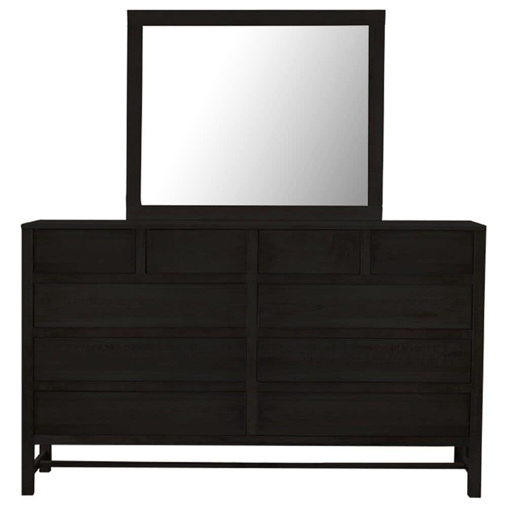 Fleming Furniture Co. Rochester Dresser Mirror in Onyx Cherry, , large