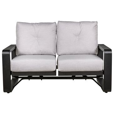 Woodard Vale Dual Rocking Loveseat in Ashgard Ash, , large