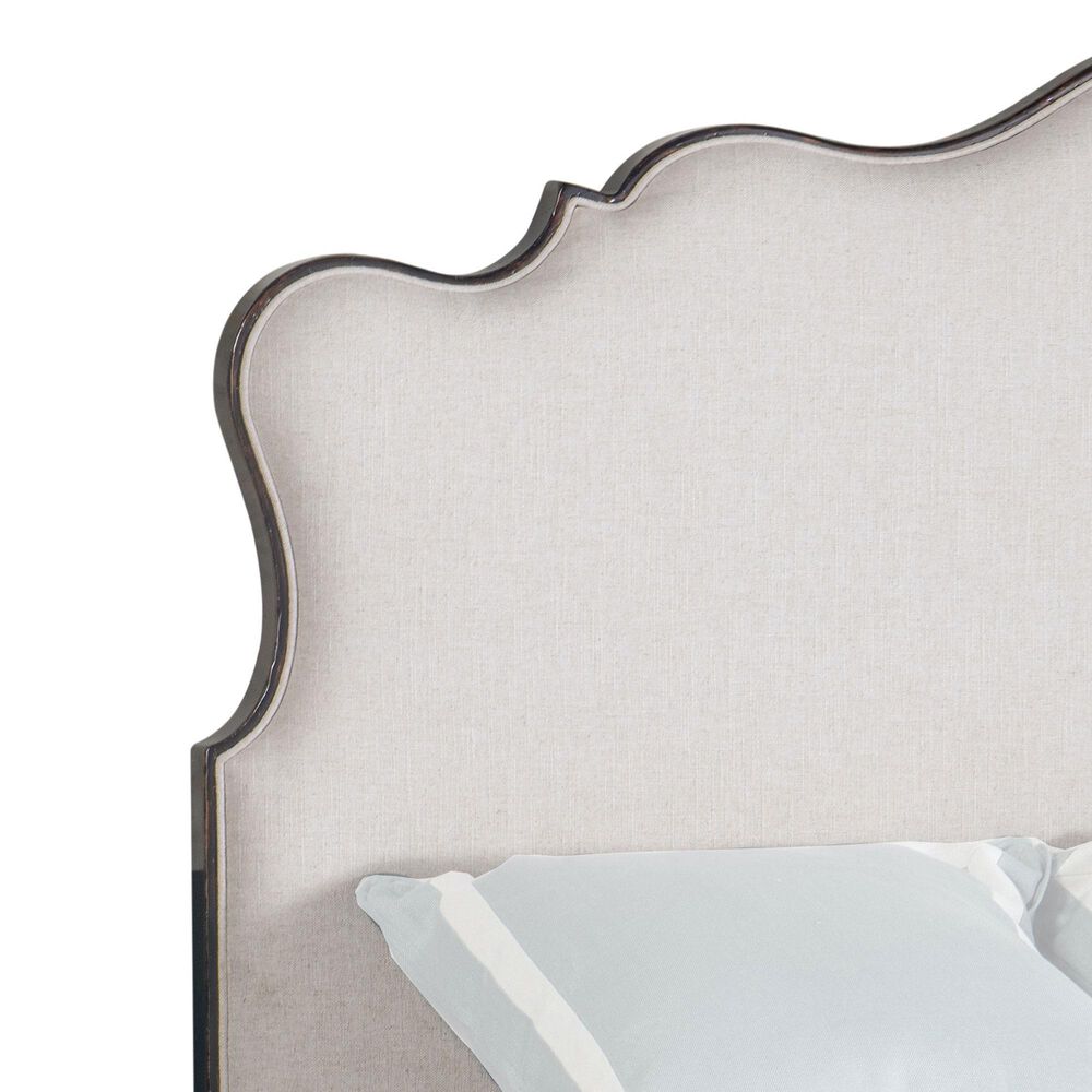 Hooker Furniture Charleston King Upholstered Bed in Black Cherry, , large