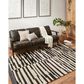 Chris Loves Julia x Loloi Alice ALI-03 5"2" x 7"6" Cream and Charcoal Area Rug, , large