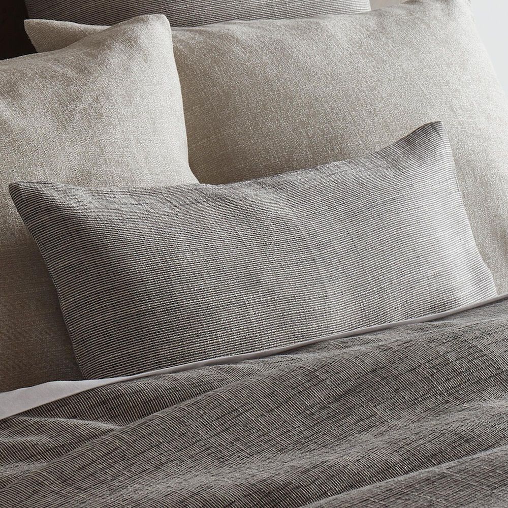 Ann Gish Isla 10" x 22" Lumbar Throw Pillow in Granite, , large
