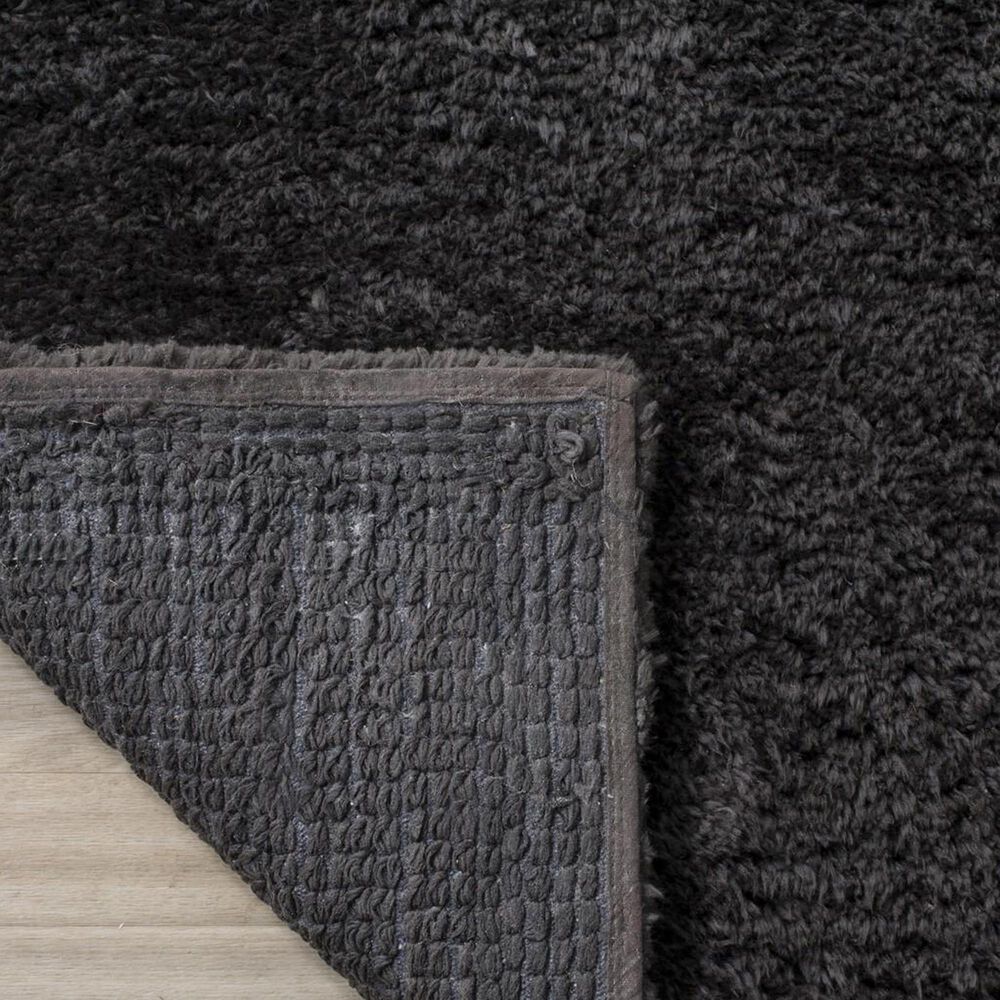 Safavieh Sheep Shag SSG120C 2&#39;6&quot; x 4&#39; Charcoal Area Rug, , large