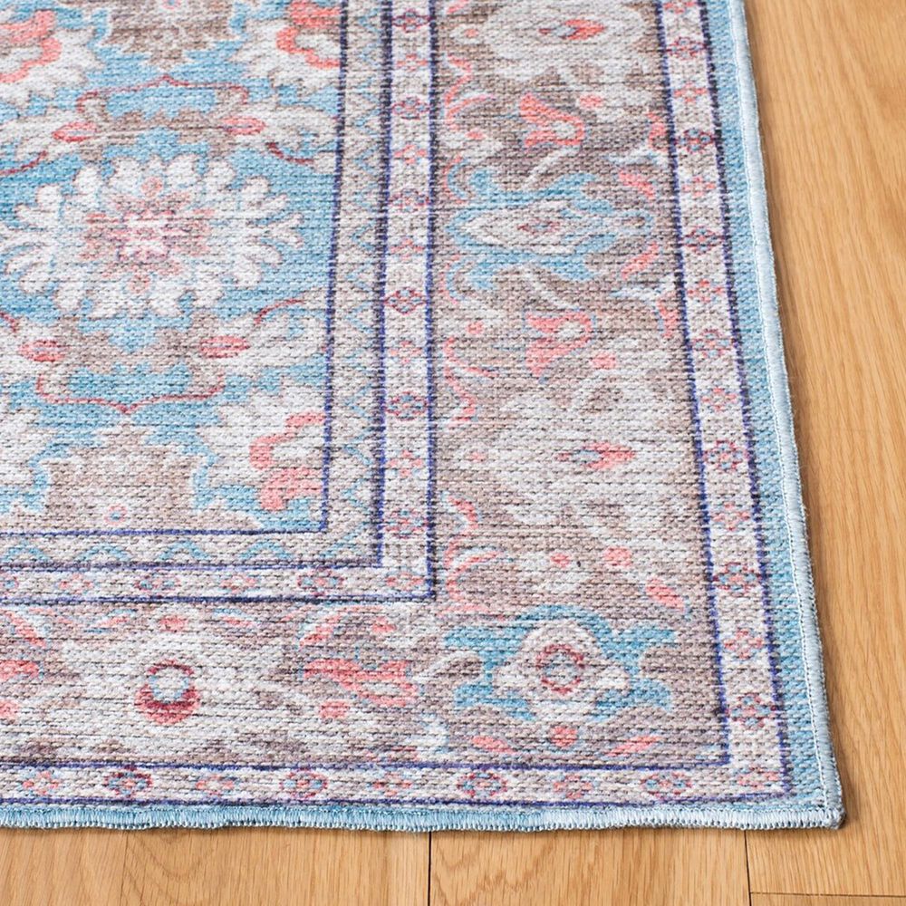 Safavieh Serapi  5&#39;3&quot; x 7&#39;6&quot; Rust and Blue Area Rug, , large