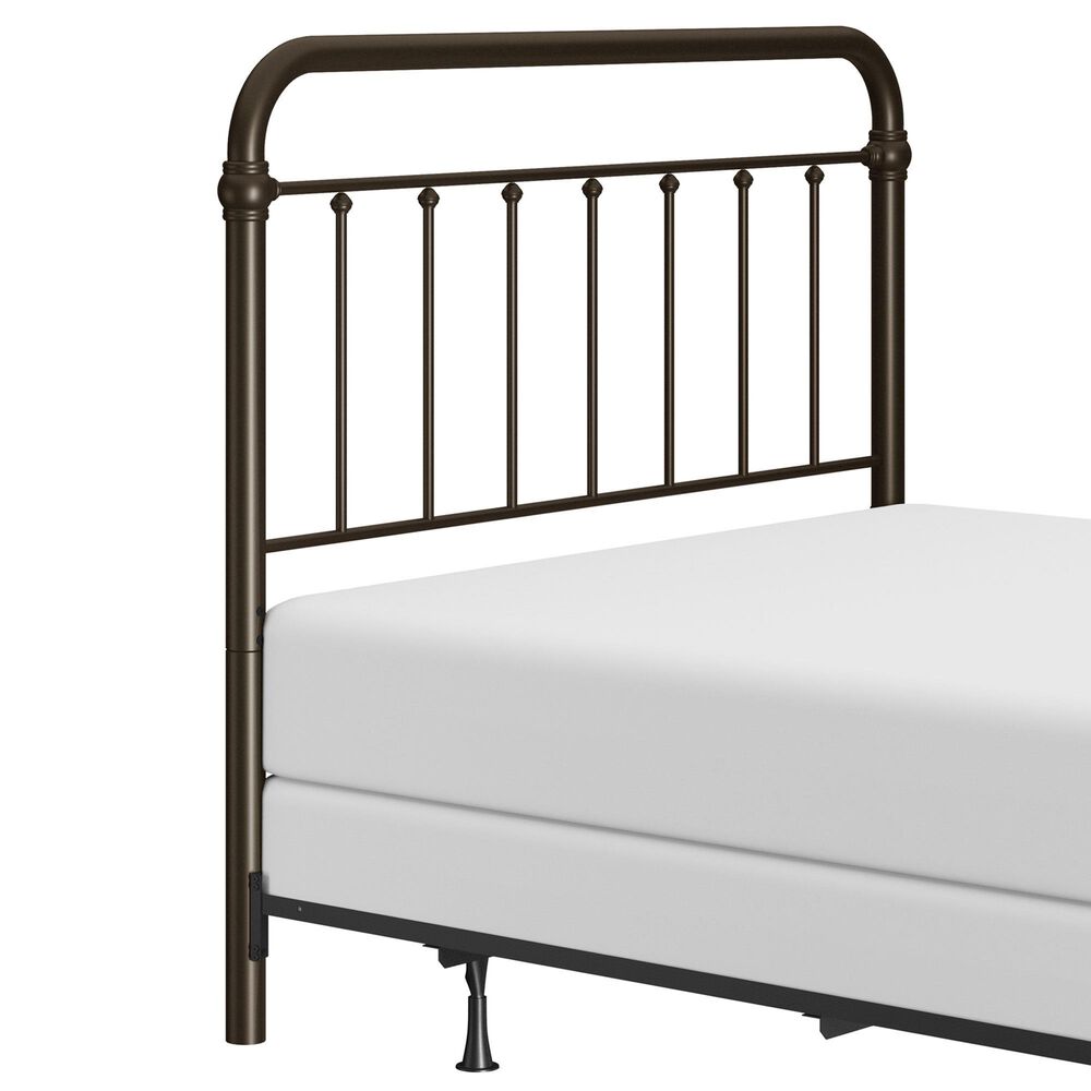 Richlands Furniture Kirkland Full/Queen Slat Metal Bed  in Dark Bronze, , large