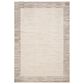 Chris Loves Julia x Loloi Calvin Ivory and Pebble 5"3" x 7"6" Area Rug, , large