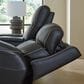 Ashley 5Z-Comfort Power Reclining Loveseat Console in Onyx, , large