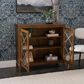 Linon Home Decor Fetti Large Cabinet in Brown, , large