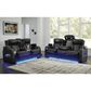 Ashley Boyington Power Reclining Sofa in Black, , large
