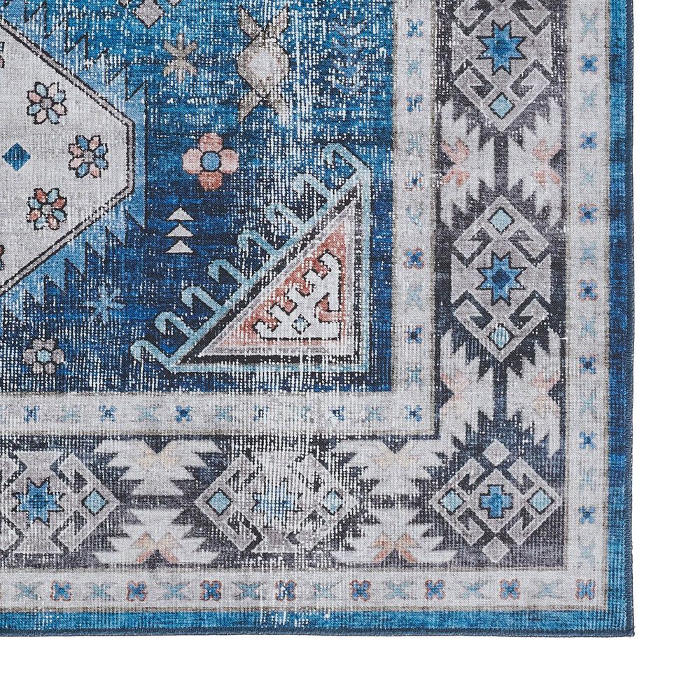 Novogratz Doheny Lloyd 2&#39;3&quot; x 7&#39;6&quot; Blue Runner, , large