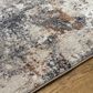 Surya Tuscany 7"10" Square Gray, Camel and White Area Rug, , large