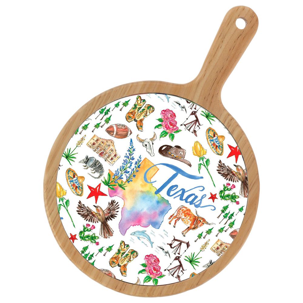 Boston International Texas State Cheeseboard in Multicolor, , large