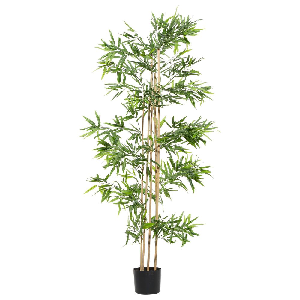 Maple and Jade 72&quot; Artificial Foliage in Green and Brown, , large