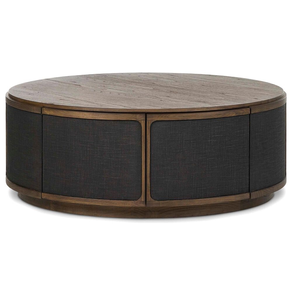 Four Hands Bertie Coffee Table in Saddle Brown, , large
