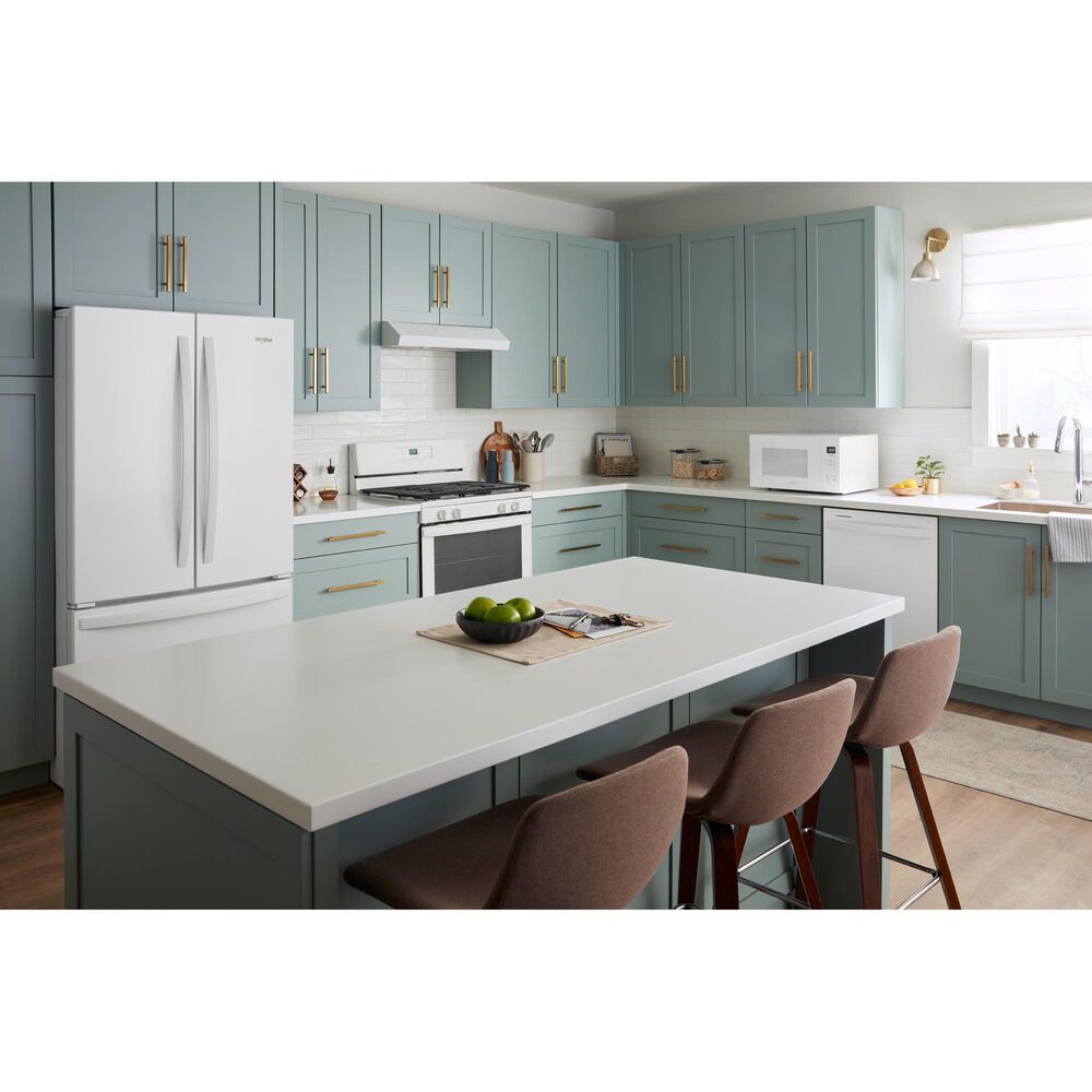 Whirlpool 2.2 Cu. Ft. Sensor Cooking Microwave in White, , large