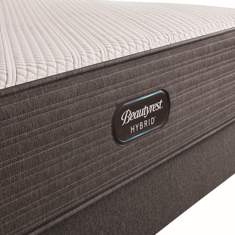 Beautyrest Hybrid 1000C Plush Queen Mattress with Low Profile Box