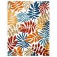 Safavieh Cabana CBN814A 8" x 10" Creme and Red Indoor/Outdoor Area Performance Rug, , large