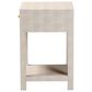 Baxton Studio Dansby 1-Drawer End Table in Beige, , large