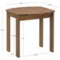Linon Home Decor Adirondack End Table in Brown, , large