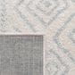 Safavieh Tulum Transitional 6"7" Square Ivory and Light Grey Area Rug, , large
