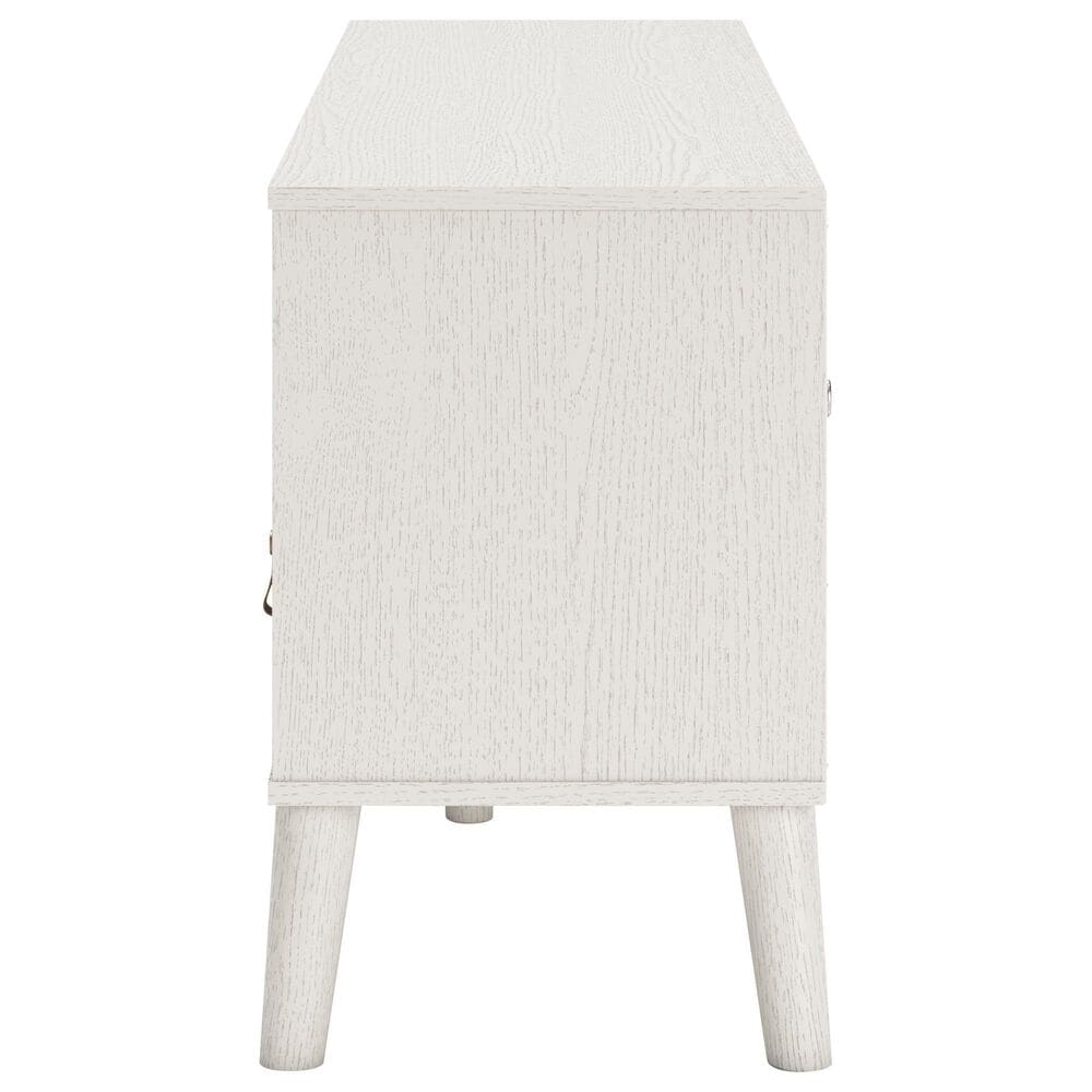 Ashley Aprilyn 59&quot; TV Stand in White, , large