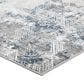 Dalyn Rug Company Rhodes Geometric 3"2" x 5"1" Grey Area Rug, , large