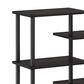 HOMLUX 6-Tier Accent Display Rack in Espresso and Black, , large