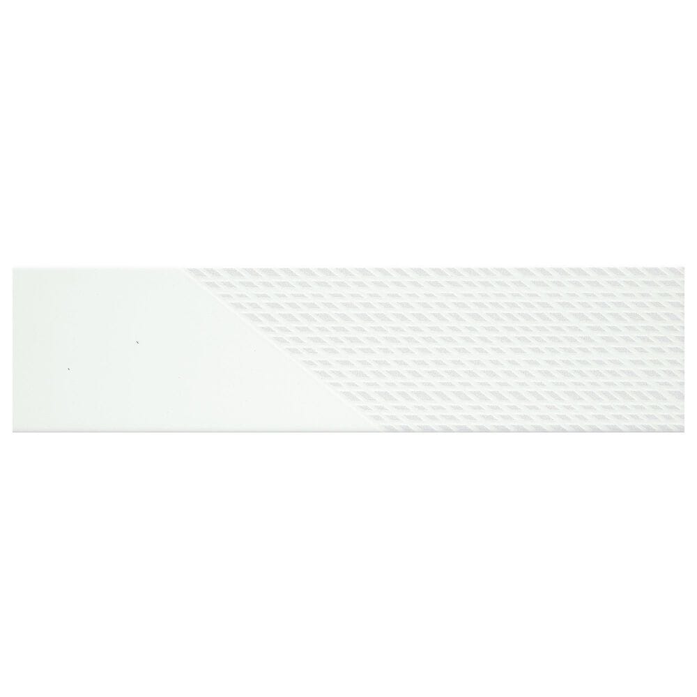 Emser Express Burst White 3" x 12" Ceramic Tile, , large