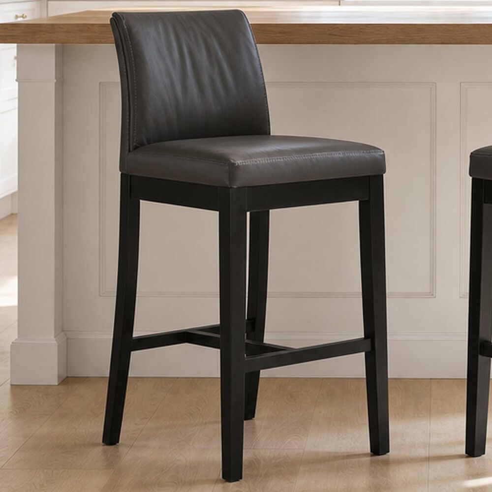 Armen Living Velena 30" Barstool in Cola, , large