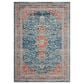 Magnolia Home Elise ELI-05 5"3" x 7"9" Navy and Red Area Rug, , large