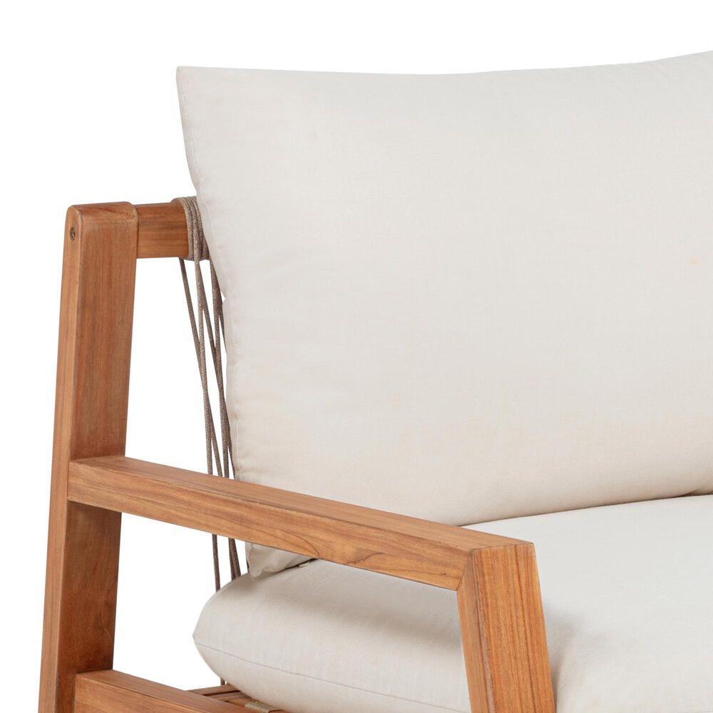 Linon Home Decor Cassius Patio Slanted Back Chair in Off White, , large