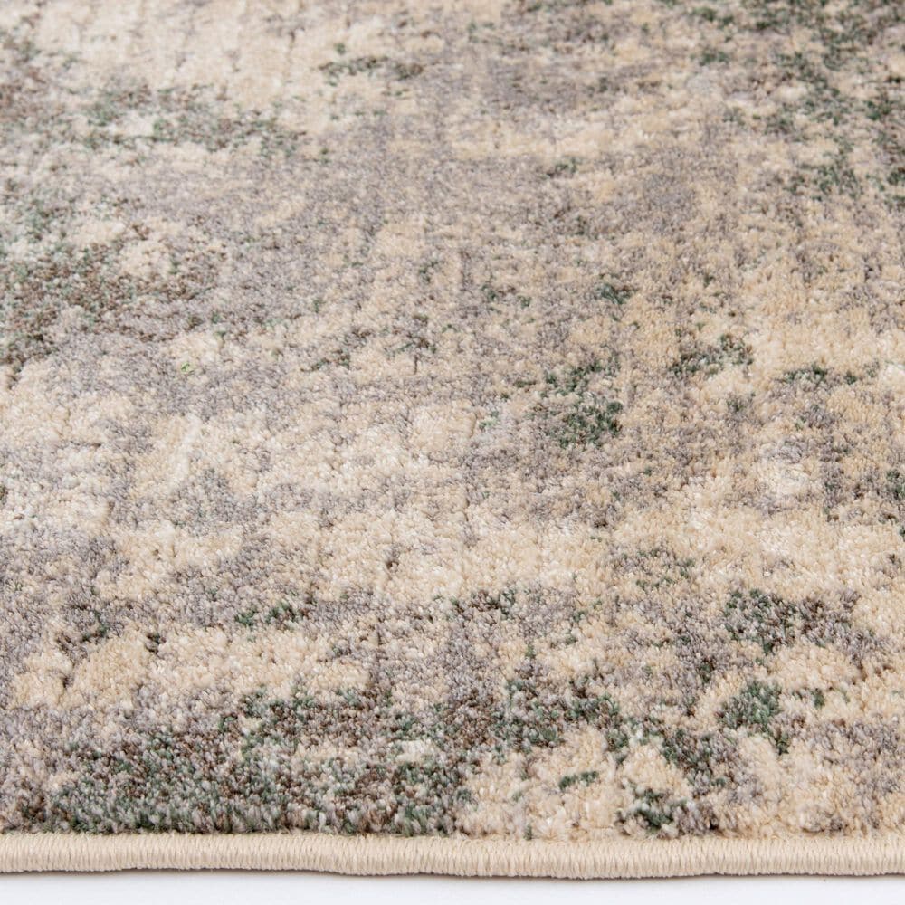 Central Oriental Minerva Fitz 5&#39; x 7&#39;3&quot; Sand and Spring Area Rug, , large
