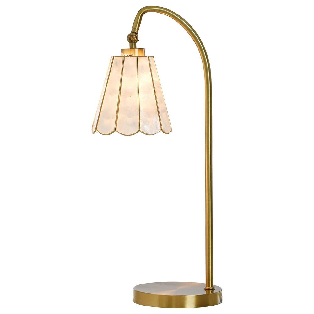 Flair Industries Verity Table Lamp in Brass, , large