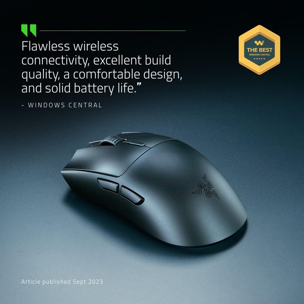 Razer Viper V3 HyperSpeed Wireless Esports Mouse in Black, , large