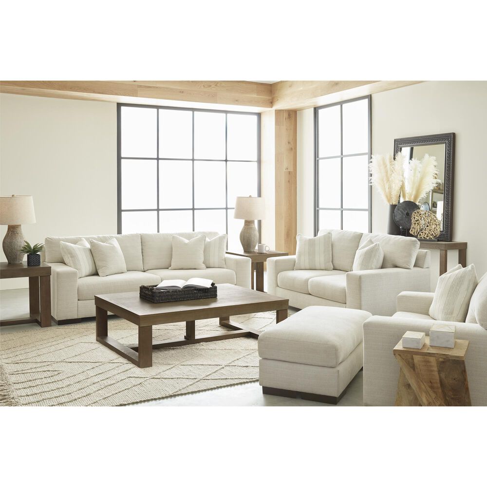Ashley Maggie Ottoman in Birch, , large