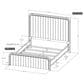 Fallridge Mezquite Queen Panel Bed in Black, , large