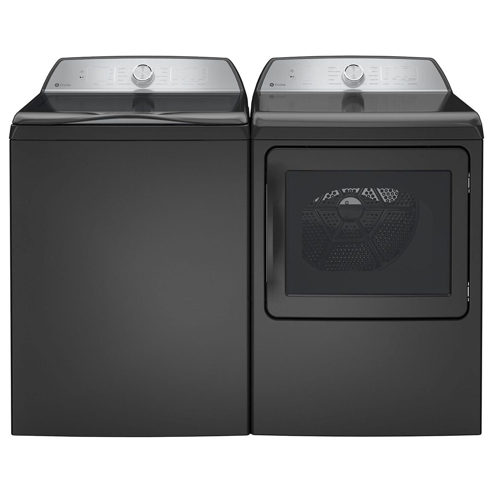 GE Profile 5 Cu. Ft. Top Load Washer with Impeller in Diamond Gray, , large