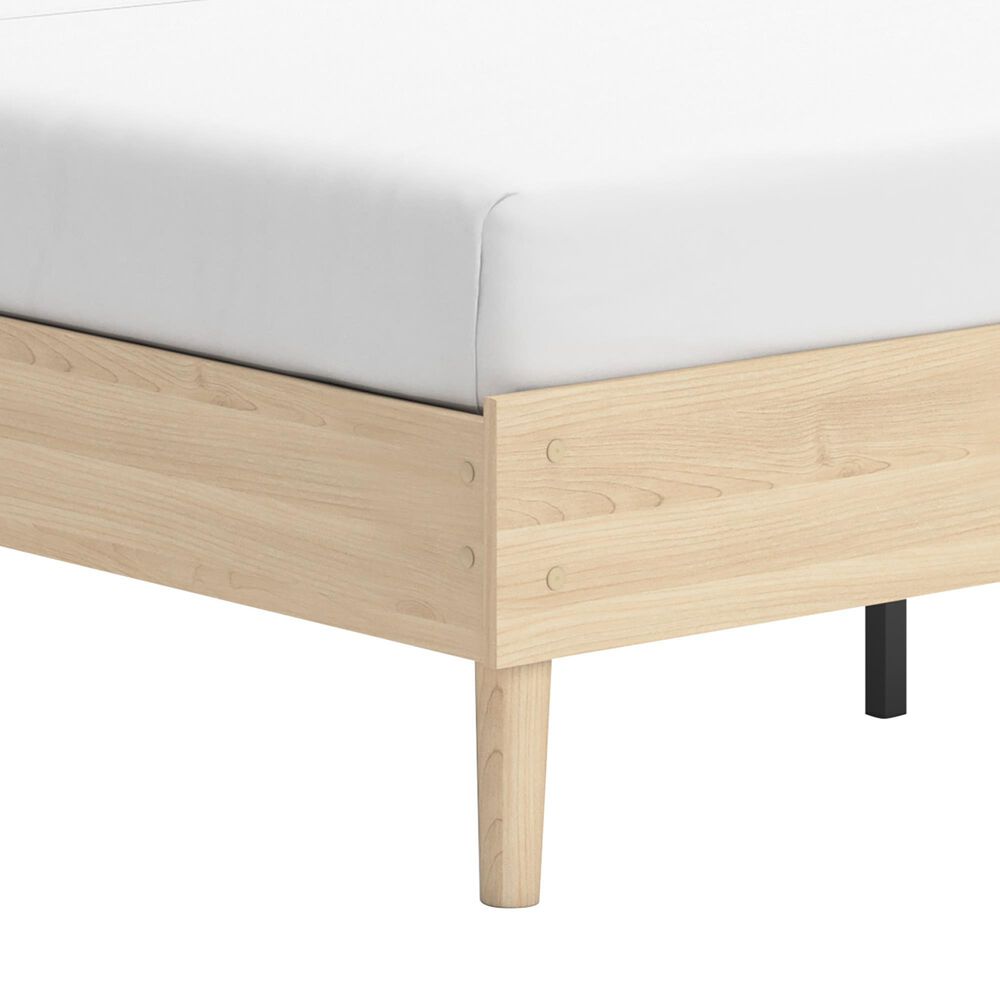 Ashley Cabinella Full Platform Bed in Tan, , large