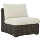 Ashley Kimora 4-Piece Outdoor Sectional in Beige, , large