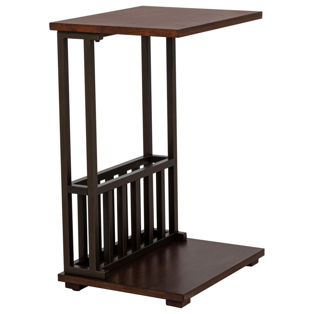 Null Server in Brown Cherry and Antique Brass, , large