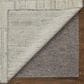 Feizy Bluff 4" x 6" Gray and Natural Area Rug, , large