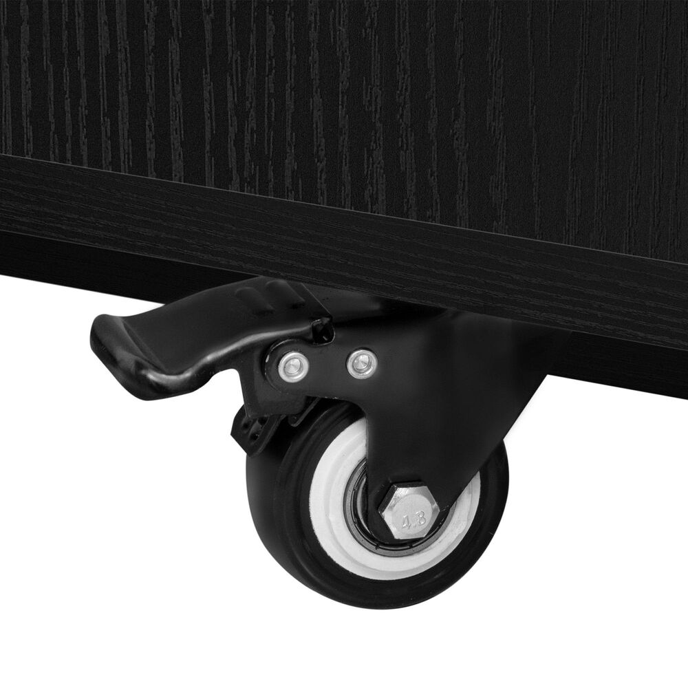 HOMLUX 83" Kitchen Island in Black, , large